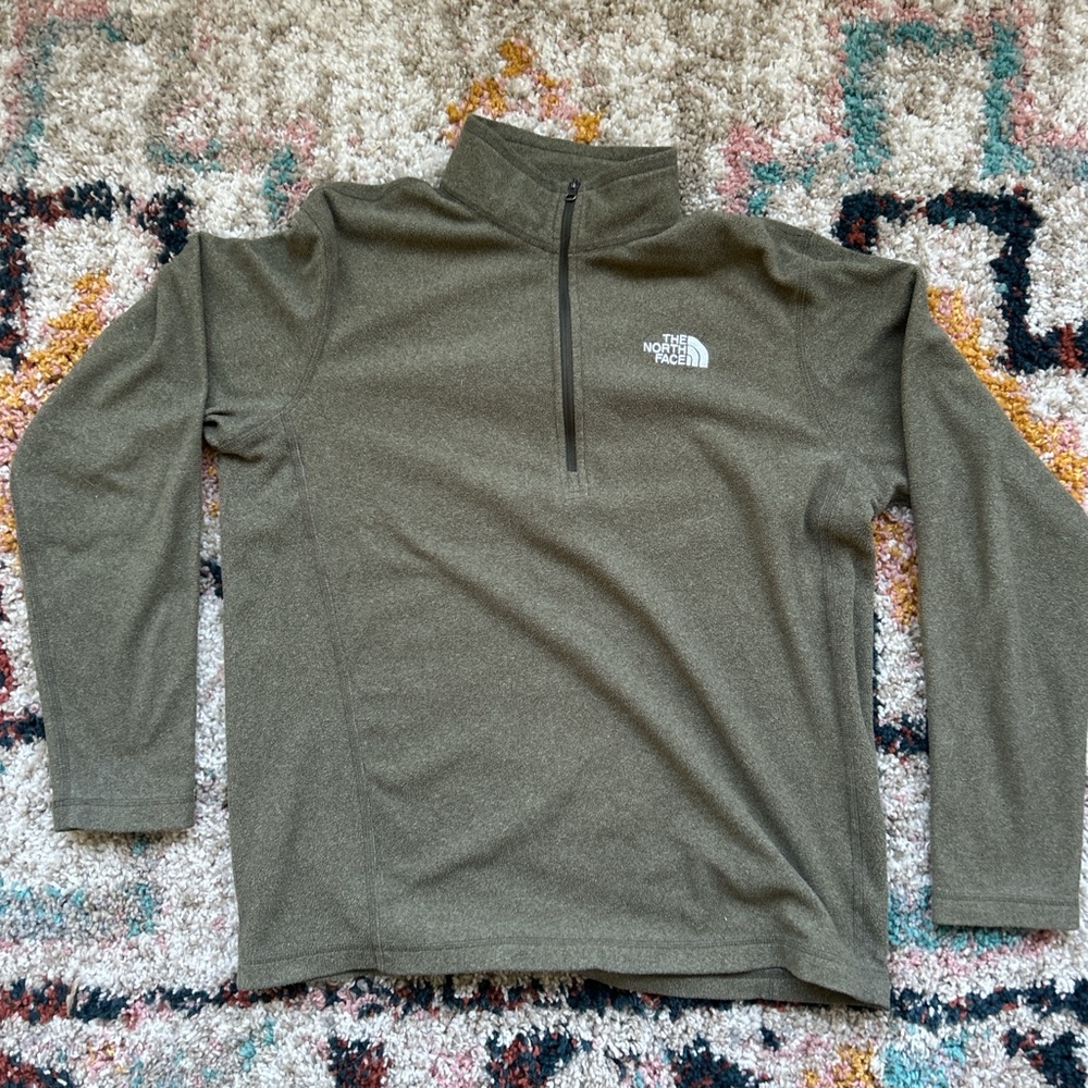 Lightweight north face quarter zip